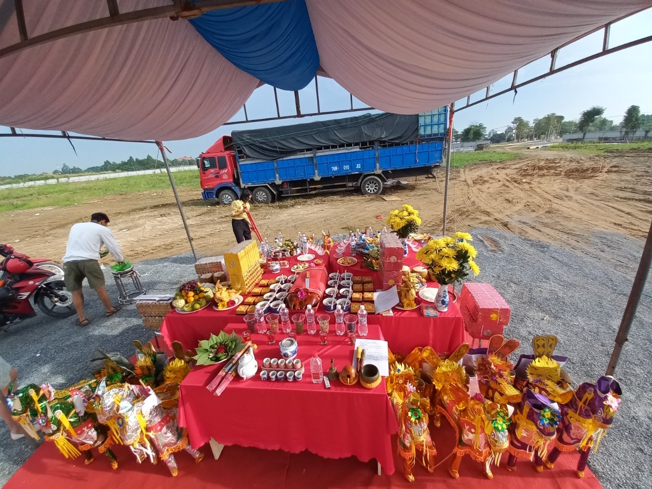 Mâm Cúng Động Thổ Tại Bình Dương Đồ Cúng Tâm Linh | Tâm Thành - Nguyện Đạt